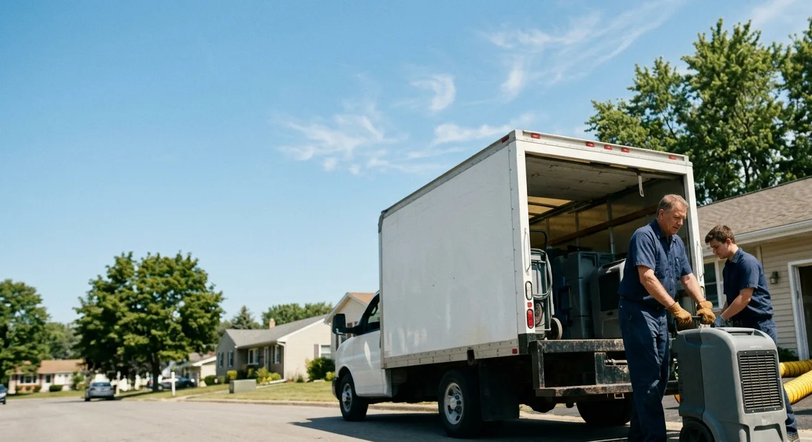 Water Damage Cleanup in Vincennes, IN near me